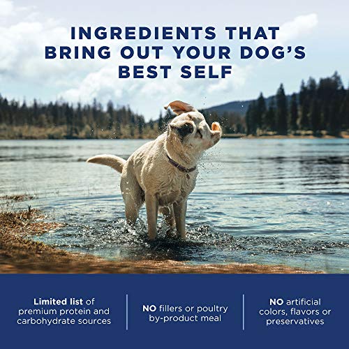 Natural Balance Limited Ingredient Small-Breed Adult Dry Dog Food with Healthy Grains, Beef & Brown Rice, 4 Pound (Pack of 1)