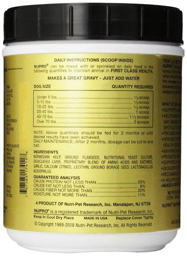 Nutri-Pet Research Nupro Dog Supplement, 5-Pound