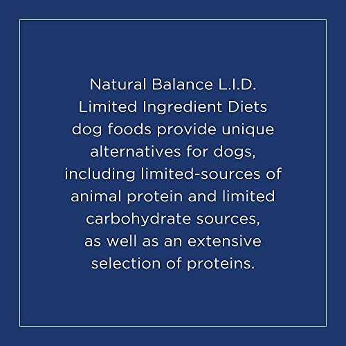 Natural Balance Limited Ingredient Adult Dry Dog Food with Healthy Grains, Salmon & Brown Rice Recipe, 12 Pound (Pack of 1)