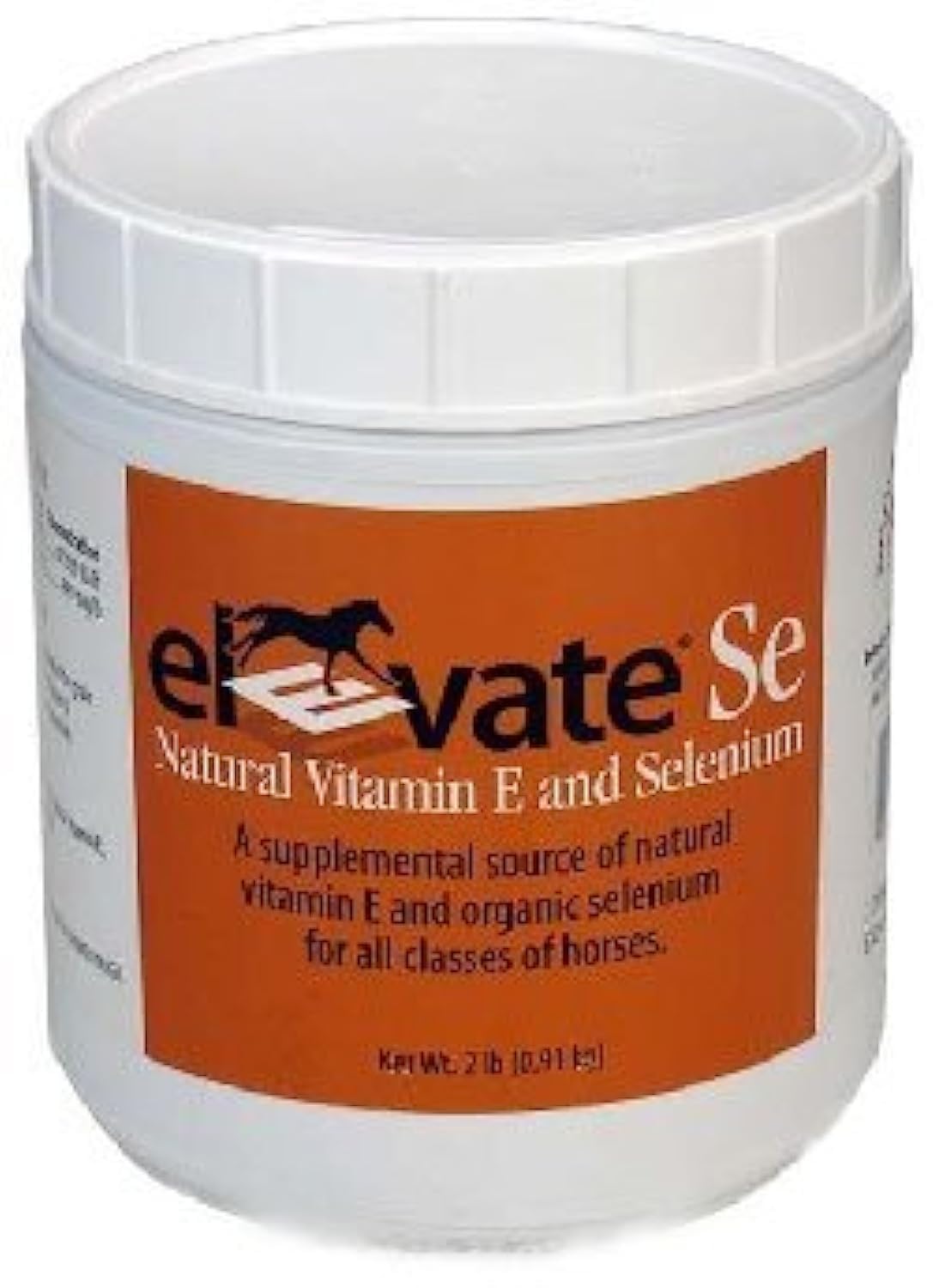 Kentucky Performance Prod Elevate Se Natural Vitamin E and Selenium Powder for Horses, 2 Pound Container