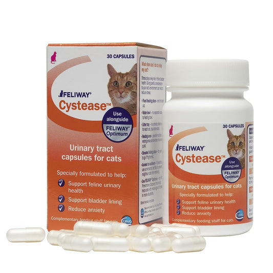 FELIWAY Cystease Advanced Urinary Tract Support for Cats (Pot Size: 30 Tablets)