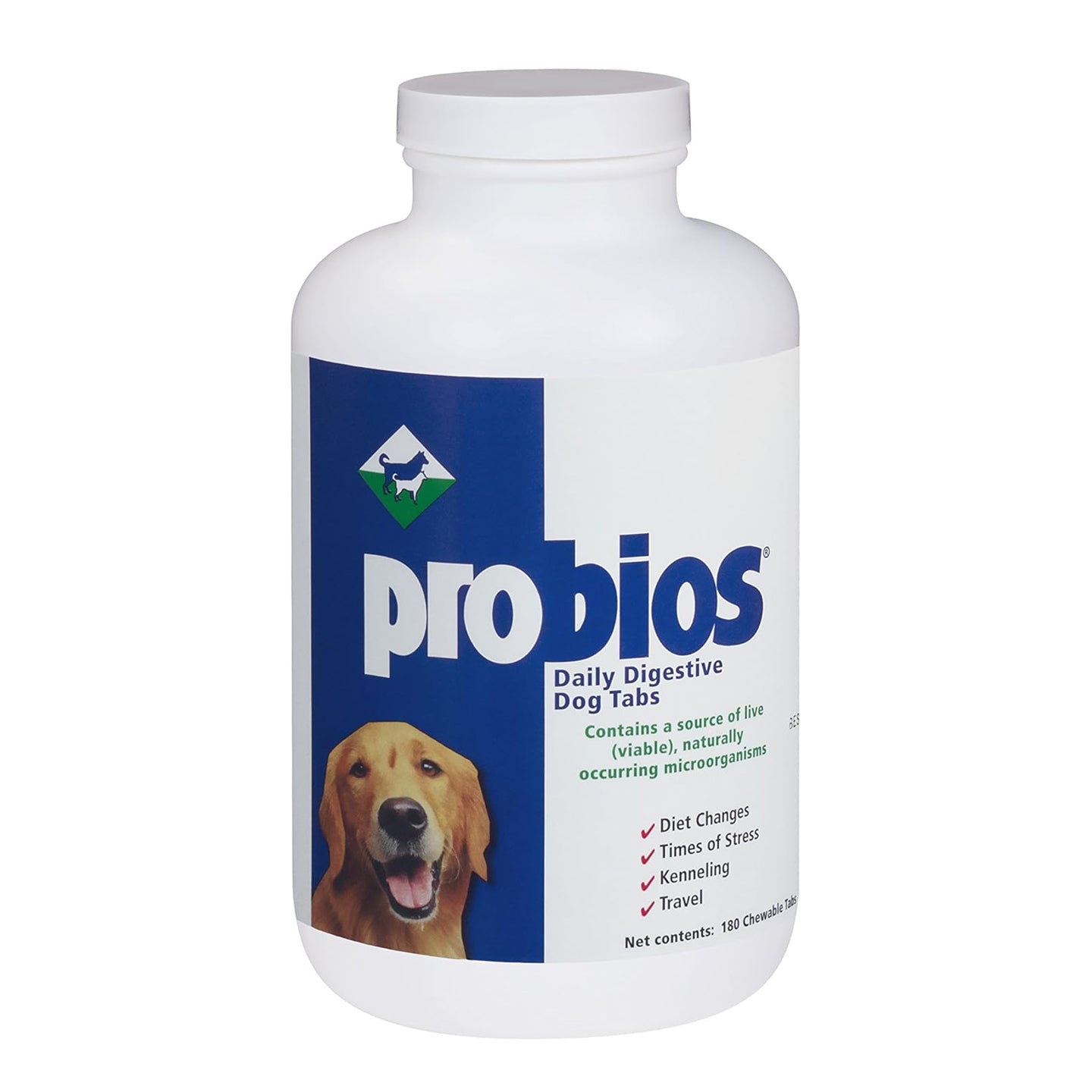 Vet Plus 180 Count Probios Digestive Dog Tablet