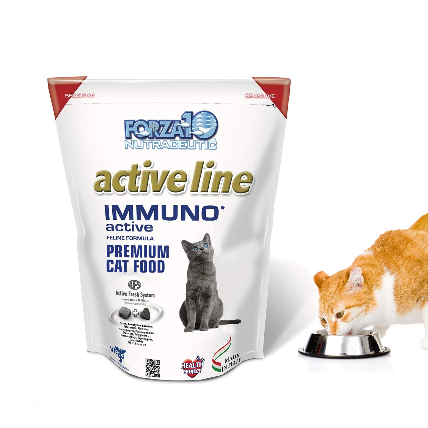 Forza10 Active Immuno Support Diet Dry Cat Food for Adult Cats, Natural Limited Ingredient Cat Food (4 Pound)